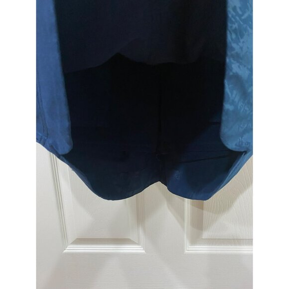 ORVIS Travel Skort Embossed Blue Print Shattered Glass Sz M - Picture 6 of 8